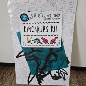 Punch of Color Dinosaur Suncatcher Kit